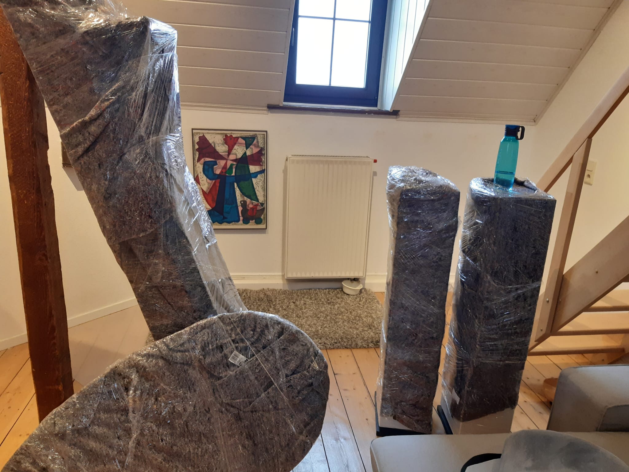 Lagerraum vor Entrümpelung